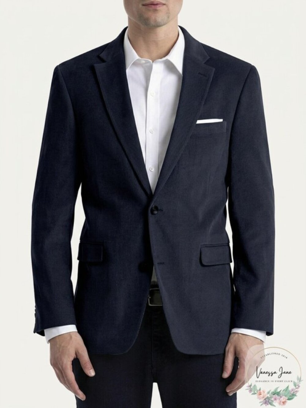 TOMMY Hilfiger Mens Modern-Fit Corduroy Sport Coat, Size 36R - Picture 2 of 4